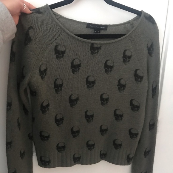 360 Cashmere Sweaters - Skull cashmere sweater